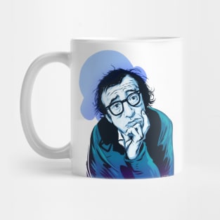 Woody Allen - An illustration by Paul Cemmick Mug